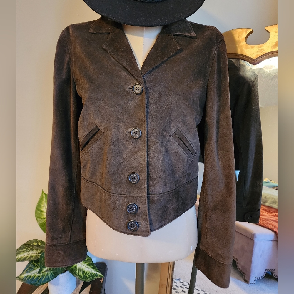 Vintage 100% Suede Ralph Lauren Jacket